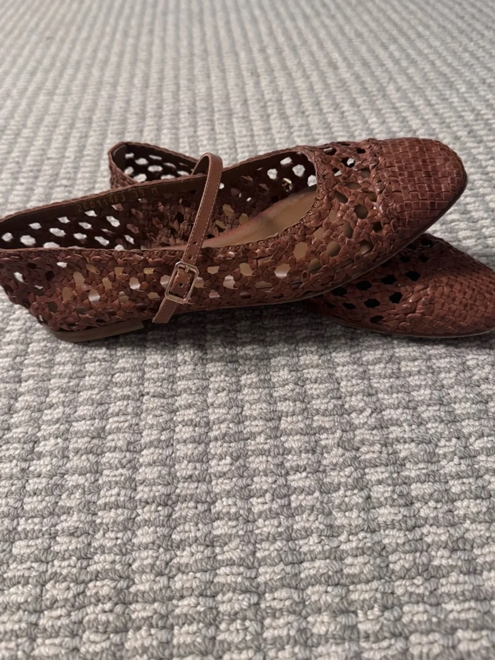 Margaux Fonteyn Jane- Saddle Woven Leather